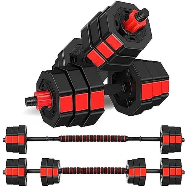 Elevate Your Strength Training with Adjustable 3-in-1 Weights Set: Versatile Equipment for Comprehensive Workouts