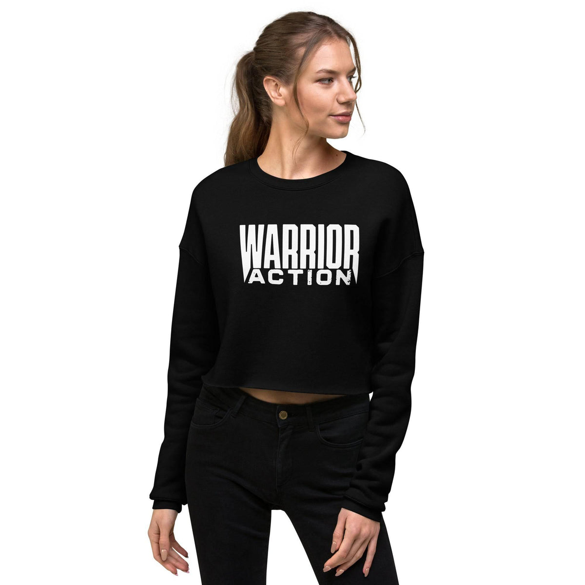Warrior Action Crop Sweatshirt - Warrior Action