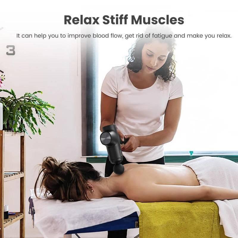 Revitalize Your Muscles with Deep Tissue Massage Gun: Relaxation and Recovery for Peak Performance